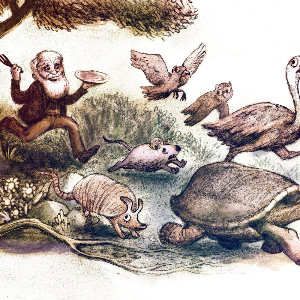 Какого зверя Дарвин считал самым вкусным?