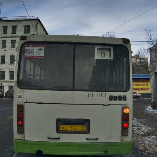Где более 20 лет ходил автобус № 0?