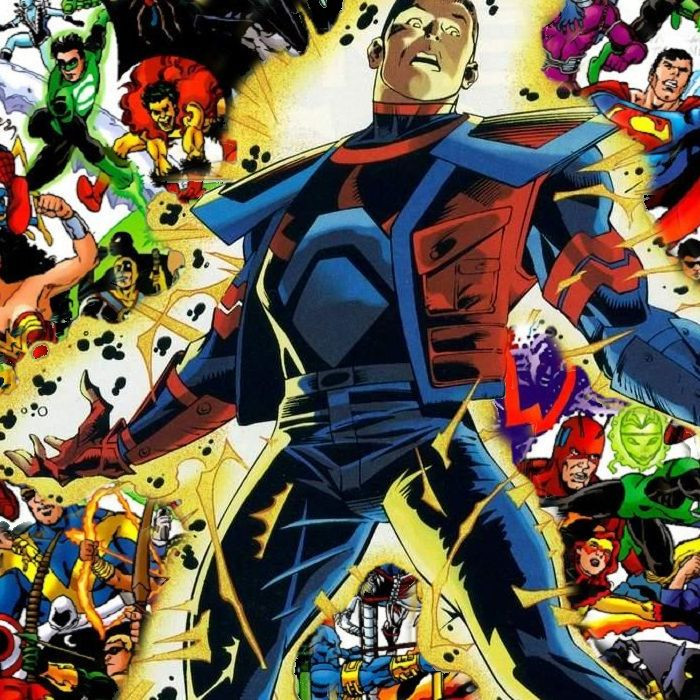Какой супергерой отвечает за то, чтобы вселенные DC и Marvel не смешивались?