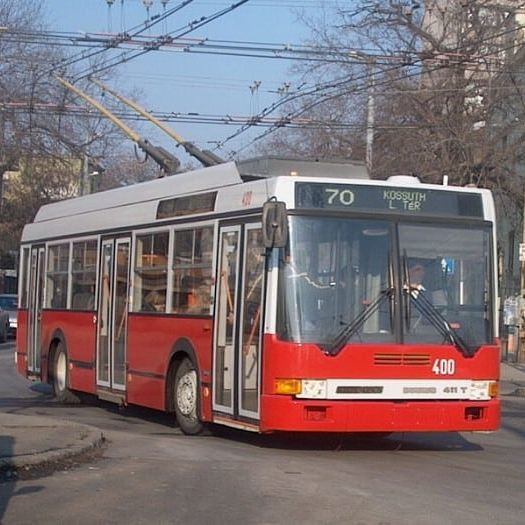 Почему в Будапеште нумерация троллейбусов начинается с 70-го номера?