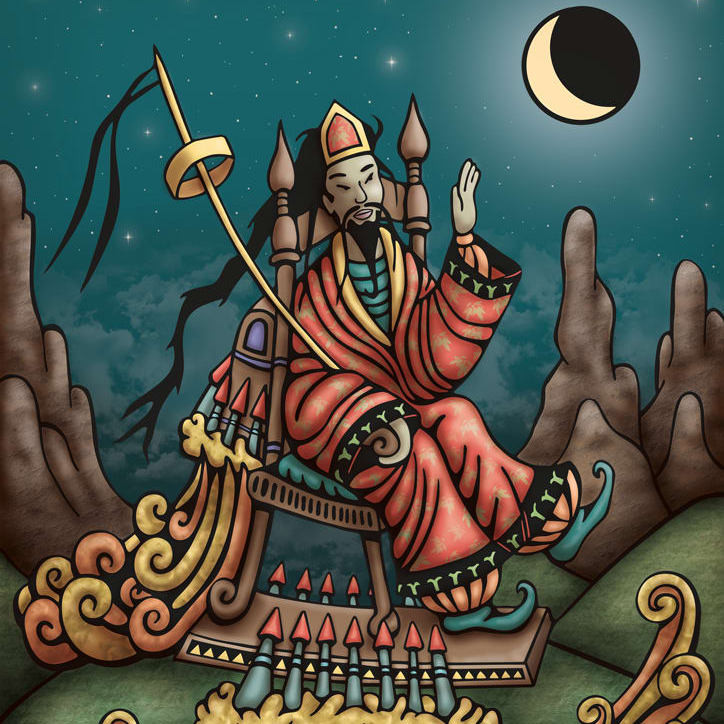 В честь какого неудачного покорителя космоса назван лунный кратер?
